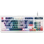 Игровая клавиатура проводная Defender Stormrider GK-425 RU,бел/син,94кн+FN,радуж,1.75м, фото 1