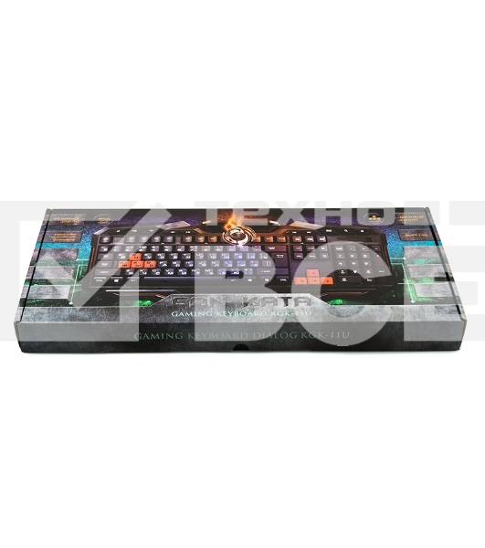 Клавиатура Dialog Gan-Kata KGK-11U Black USB, игровая