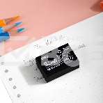 Ластик Deli Little Singer EH316 32x22x12.5мм черный, фото3