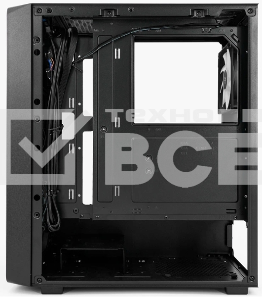 Компьютерный корпус XASTRA A407 4ARGb Black ATX/Mesh/tempered glass/4x120мм ARGb PWM fans/A407-4FC12A