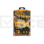 Набор сверл по металлу Denzel 1-10 мм, Р6М5К8-TiN, Golden Tip, 19 шт 723008, фото10