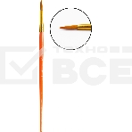 Набор кистей Silwerhof Color, синтетика (набор 5шт) синтетика круглая №3/плоская №2,6,14/овальная №1, фото7