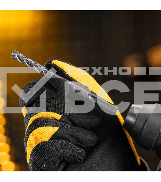 Бур по бетону Denzel цельная крестовая пластина, 8x115 мм, SDS PLUS