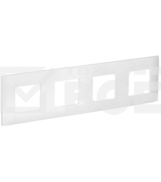 Рамка 4-м SKANDY SK-F04W арктич. бел. IEK SK-M42-K01