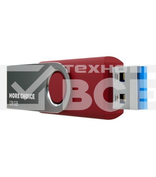 Флешка USB More Choice MF128-4 USB 128Gb 2.0 красный
