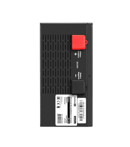Комплект Источник бесперебойного питания EX295994RUS + батарея 120Aч EX282988RUS 2шт (инвертор, синус, для котла, PF=1, настенный) ExeGate IdealSine SR-1500.LCD.2SH  <1500VA/1500W, чистая синусоида, цветной LCD-дисплей, 2*Schuko, крепление настенное, черный> + батарея ExeGate DT 12120 (12В, 120Ач) 2шт