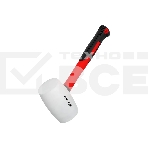 Киянка резиновая Matrix 11196 450 г, белая резина, фибергласовая рукоятка, фото5
