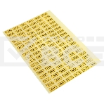 Наклейка EKF '220В' (10х15мм 1шт) PROxima an-2-02, фото3