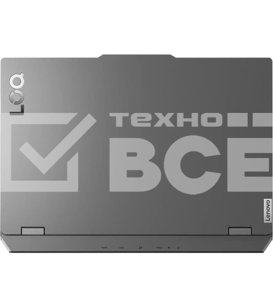 Ноутбук Lenovo LOQ 15IRX9 Core i5 13450HX 16Gb SSD512Gb NVIDIA GeForce RTX 3050 6Gb 15.6' IPS FHD (1920x1080) без ОС grey WiFi BT Cam (83DV0073PS)
