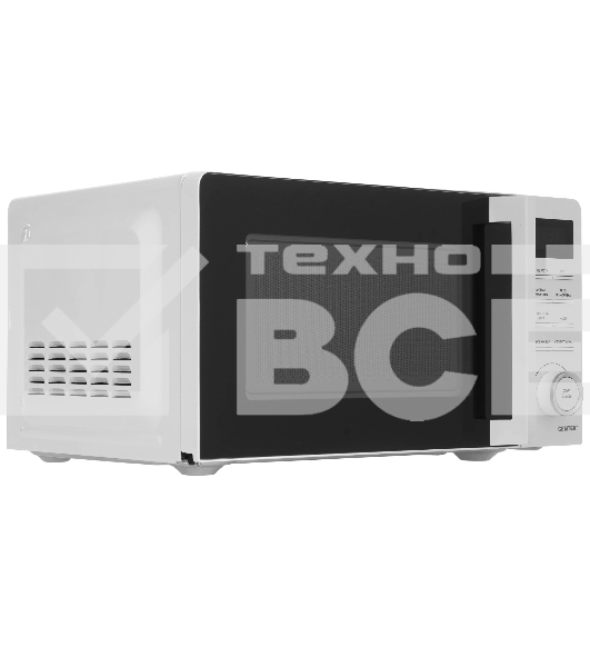 Микроволновая печь Centek CT-1562 белый/черный, 20 л, 700 Вт, переключатели - поворотный механизм, кнопки