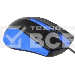 Мышь проводная Acer OMW011 черный/синий, 1200 dpi, USB, кнопки - 3, фото7