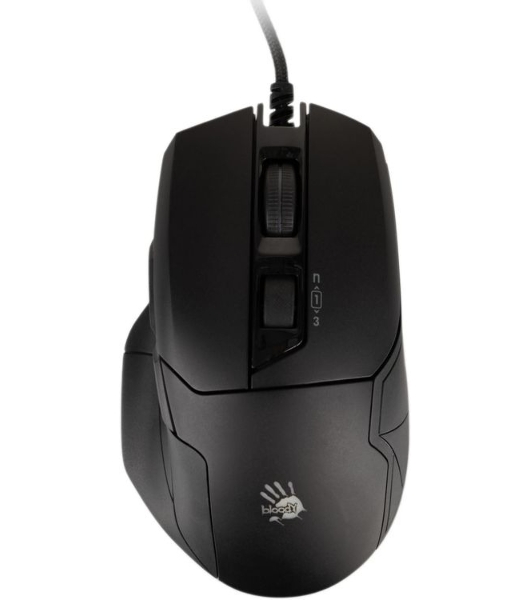 Мышь проводная A4Tech Bloody W70 Max черный, 10000 dpi, USB, кнопки - 9
