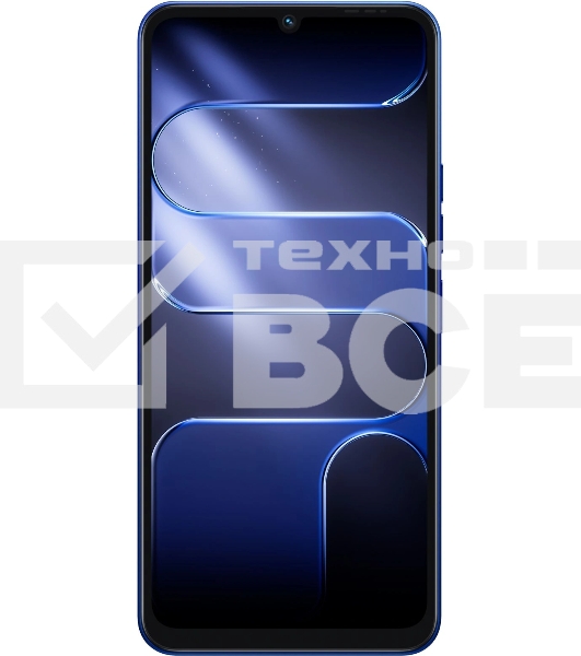 Смартфон Tecno Spark Go 3 64Gb 4Gb синий моноблок 3G 4G 2Sim 6.75' 720x1600 Android 15 13Mpix 802.11 a/b/g/n/ac NFC GPS GSM900/1800 Protect microSD max1024Gb