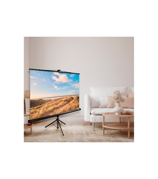 Экран для проектора Cactus CS-PST-180x180, 100 ', 1:1, напольный, рулонный, белый  матовый