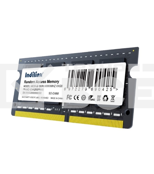 Оперативная память Indillinx, DDR4, 8GB (1x8 GB), 3200 MHz, CL22, SO-DIMM