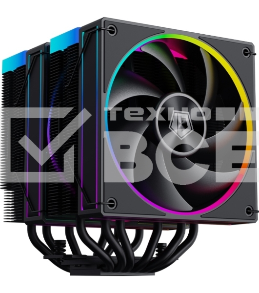 Устройство охлаждения(кулер) ID-Cooling Frozn A620 ARGB черный 120мм алюминий+медь 2000rpm 30db 4-pin 270W 154мм