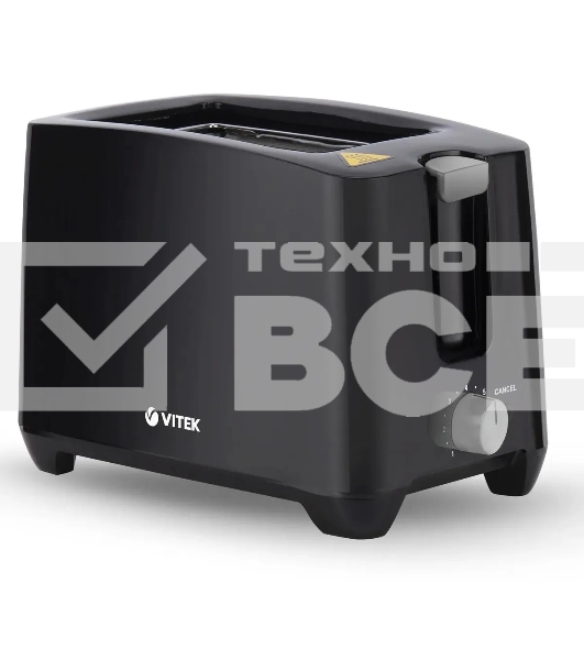 Тостер Vitek Midnight VT-1574 черный