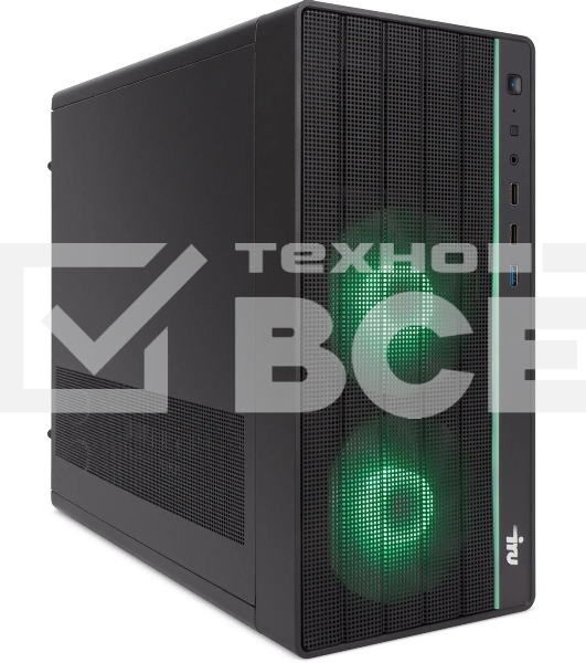 Компьютер IRU Game 510H6SEA MT i5 12400F (2.5) 16Gb SSD512Gb RTX3060 12Gb Free DOS GbitEth 500W, черный (2023160)