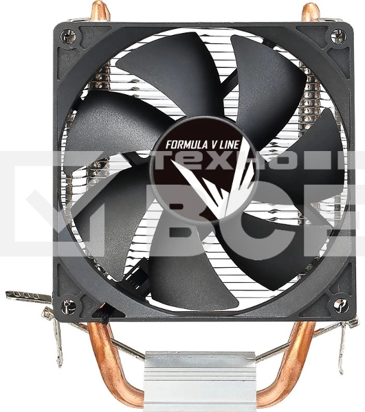Устройство охлаждения (кулер) Aerocool Formula Ice Boid 2PSDB черный 90мм алюминий+медь 2100rpm 34db 4-pin 90W 135мм