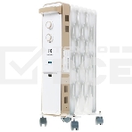 Масляный обогреватель Electrolux EOH/M-9157, белый, 1500 Вт, 20 м2, термостат, фото3