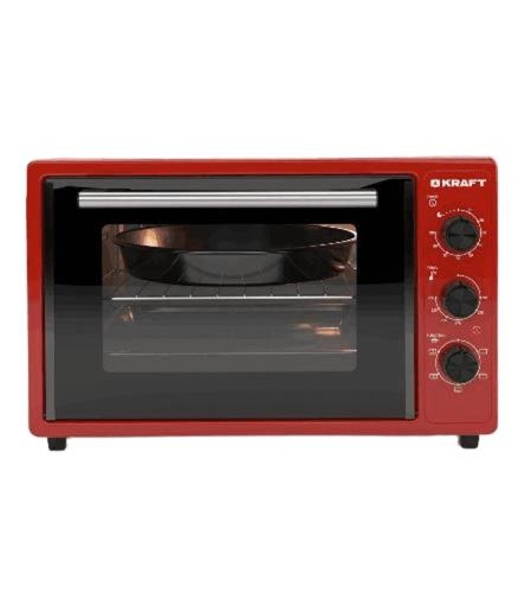 Мини-печь KRAFT KN-MO 3902 FKR красный