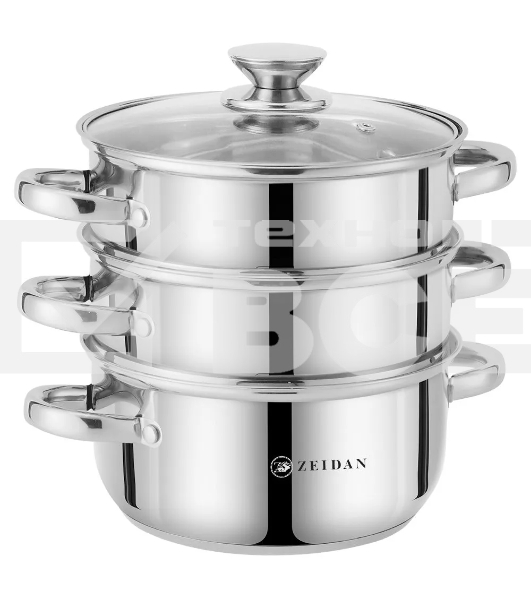 Пароварка трехъярусная Zeidan Z-501108