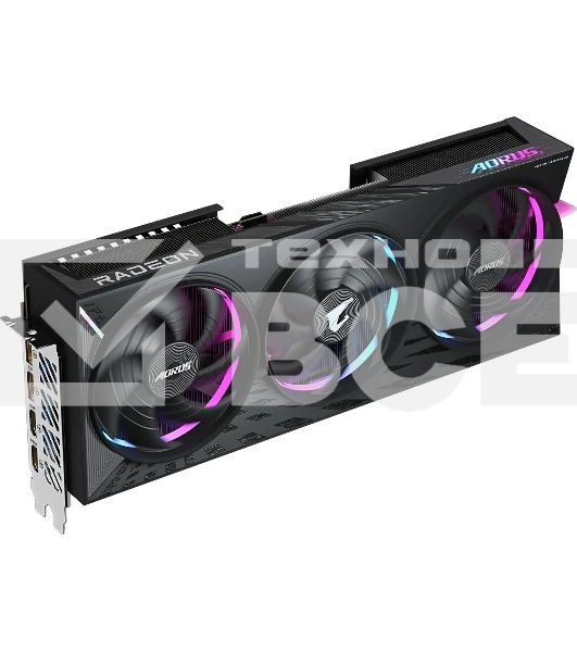 Видеокарта Gigabyte PCI-E GV-R9070XT AORUS E-16GD 1.0 AMD Radeon RX 9070XT 16Gb 256bit GDDR6 2175/20000 HDMIx2 DPx2 HDCP Ret