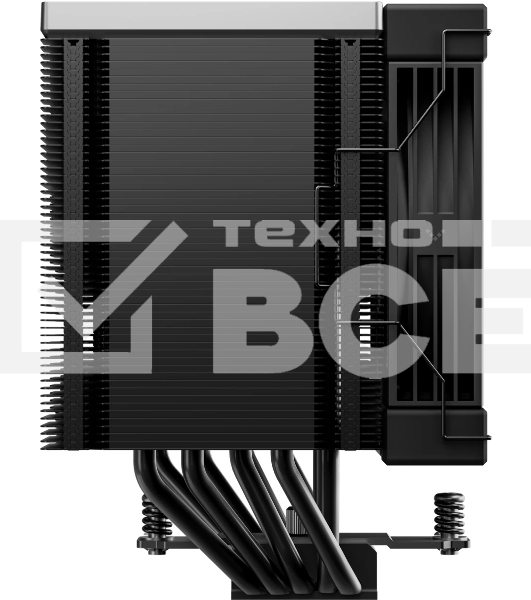 Кулер для процессора DEEPCOOL AK500 G2 DIGITAL NYX LGA1851/1700/1200/115X/AM5/AM4 (9шт/кор, TDP 240W, PWM, Fan 120мм, 5 тепл. Трубок, Copper Base, черный) RET (R-AK500G2-BKNNMN-GJD-1)