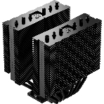 Кулер для процессора/CPU Cooler PCCooler RT620 ARGB BK (250W, 4-pin PWM, 157мм, Al/Cu, 6x6мм, 2x120мм, 73.32CFM, 34.9dBA, 2200RPM, S: 1851/1700/1200/115X, AM5/AM4, черный), фото5