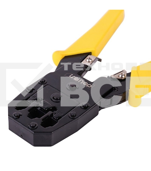 Обжимные клещи Deli DL2468 4P,6P,8P Размер: 200 мм. Спецификация обжима: 4P, 6P, 8P. Холоднокатаный стальной лист с черной отделкой ручка из ПВХ. Многофункциональность: резка проволоки, зачистка.