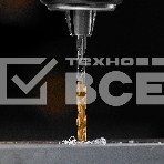 Сверло спиральное по металлу Denzel 3,5 x 70мм, Р6М5, Golden Tip, многогранная заточка, 2 шт., фото2