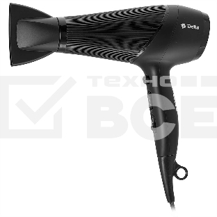 Фен Delta DL-0948 холодный воздух, 2200Вт, черный