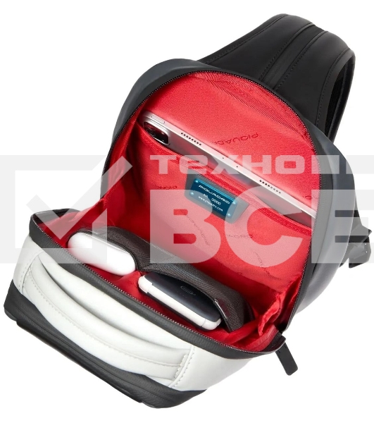 Рюкзак Piquadro Urban CA6801UB00/GRN серый/черный кожа