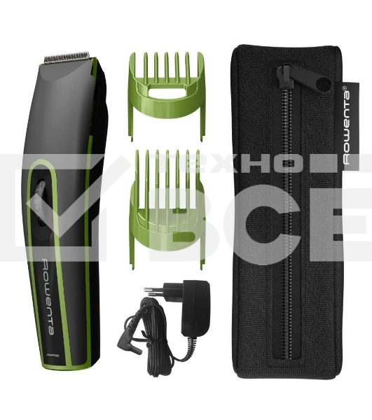 Машинка для стрижки Rowenta TN1409F0 черный/зеленый