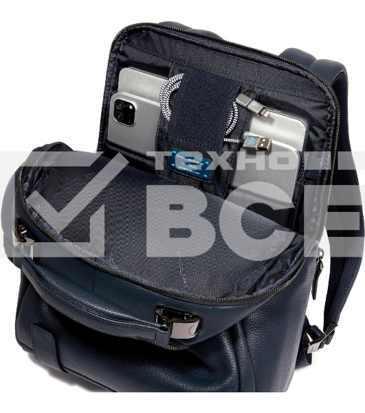 Рюкзак Piquadro Modus Special CA6289MOS/BLU синий кожа