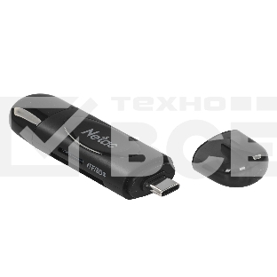 Кард-ридер Netac WK14/черный/SD/SDHC/SDXC/microSD/microSDHC/microSDXC/USB 3.0/USB Type-C/пластик