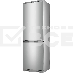 Холодильник Atlant ХМ-6021-080 серебристый двухкамерный 225/101л морозилка снизу, фото3