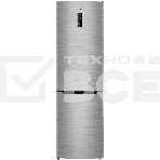 Холодильник Atlant ХМ-4624-149 NW нержавеющая сталь двухкамерный 235/94 л морозилка снизу, No Frost, фото 1