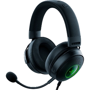 Гарнитура Razer Kraken V3 чёрный, проводная, USB, подсветка