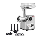 Мясорубка электрическая ARESA AR-2105 серебристый, 3000 Вт, 3.0 кг/мин, реверс, защита от перегрузки, насадки - 2, фото 1