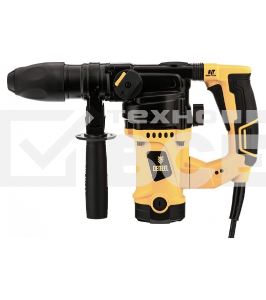 Перфоратор электрический Denzel RHV-1100-26 SDS-plus 1100Вт 4Дж 3 реж 26610