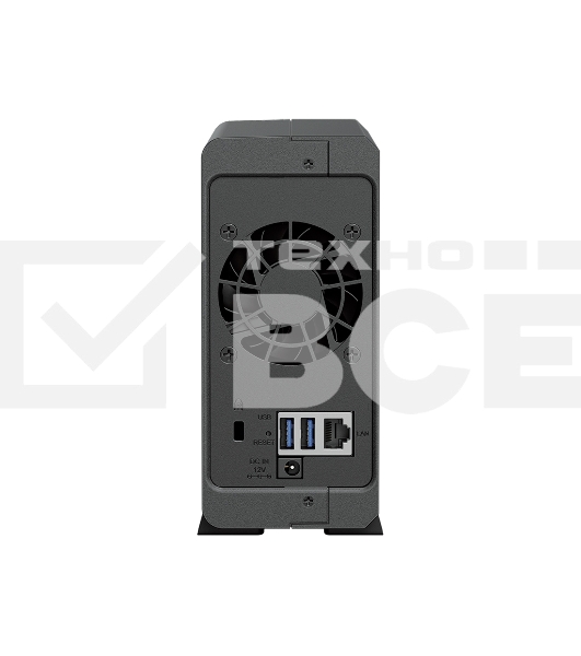 СХД SYNOLOGY настольное исполнение 1BAY NO HDD DS124