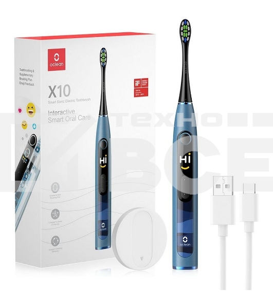 Зубная щетка электрическая Oclean X 10 R3100 синий