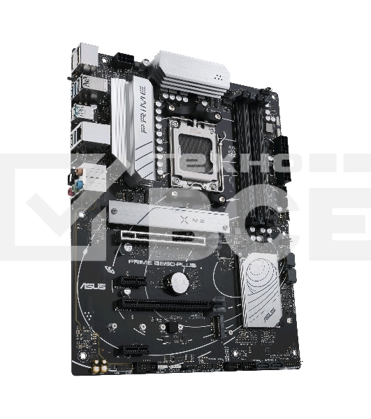 Материнская плата ASUS PRIME B650-PLUS-CSM, AM5, AMD B650, 4xDDR5, 4xSATA, 2xM.2, 1xPCIe 4.0 x16, 2xPCIe 4.0 x1, 1xDP, 1xHDMI, 1x2.5Gb LAN, 4xUSB-A 10Gbps, 2xUSB-A 5Gbps, 2xUSB-A 2.0, 5x3.5 мм, 7.1, ATX