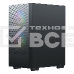 Компьютерный корпус ACD Citadel 106 ATX, Black, USB3.0*1, USB*2+HD audio ,1*12cm  ARGB rear+2*14cm ARGB front ,TG, фото3