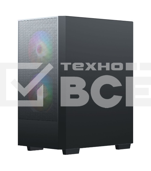 Компьютерный корпус ACD Citadel 106 ATX, Black, USB3.0*1, USB*2+HD audio ,1*12cm  ARGB rear+2*14cm ARGB front ,TG