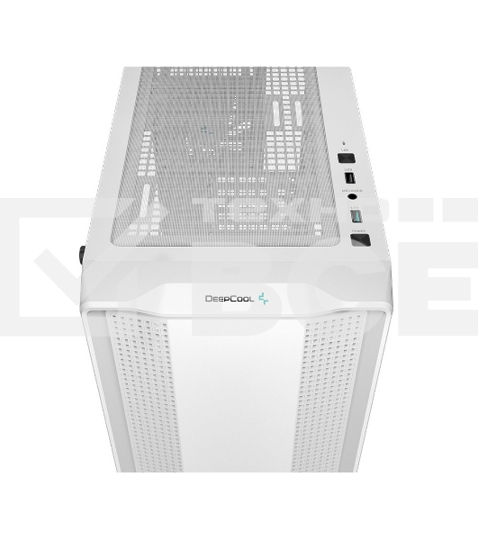 Компьютерный корпус Deepcool CC560 V2 белый без БП ATX 4x120mm 1xUSB2.0 1xUSB3.0 audio bott PSU