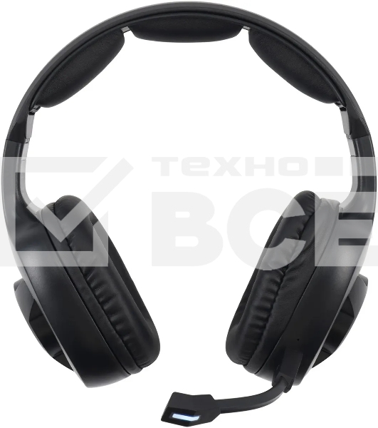 Наушники с микрофоном Оклик HS-L575G черный накладные BT оголовье (1895253)