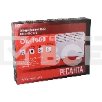 Конвектор Ресанта ОК-1600 белый, 1600 Вт, 20 м2, термостат, фото18