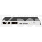 Управляемый гигабитный POE коммутатор уровня 2, 24 порта 10/100/1000Base-T с поддержкой PoE, 4 порта 100/1000BASE-X (SFP), бюджет POE 370W, фото 1